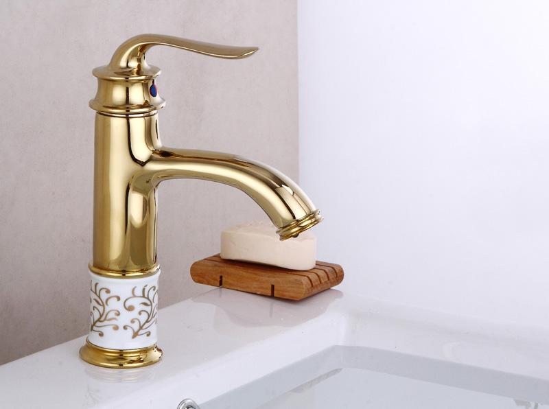 Beautiful Antique Designer Bathroom Faucet FLUXURIE.COM 