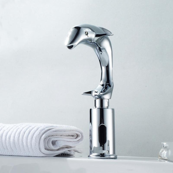 Dolphin Design Bathroom Faucet Automatic Sensor FLUXURIE.COM 