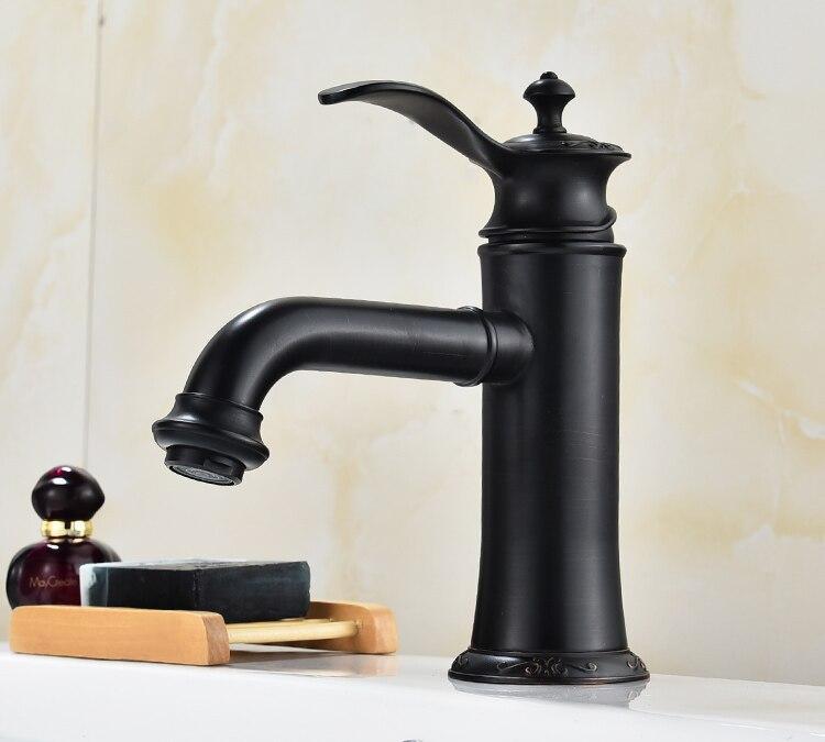 Antique Bathroom Faucet / Oil Rubbed Bronze Rose Gold & ORB Black FLUXURIE.COM 
