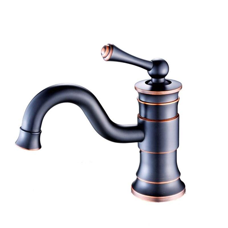 Antique Design Bathroom Faucet Oil Rubbed Bronze FLUXURIE.COM 