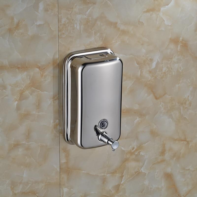 Chrome Stainless Steel Wall Mounted Shower Soap Dispenser