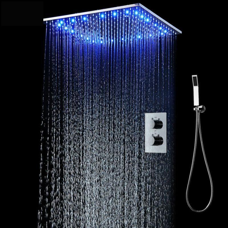 Rain / SPA Mist 20 Inches Shower Set System with LED - Forino Forino FLUXURIE.COM 