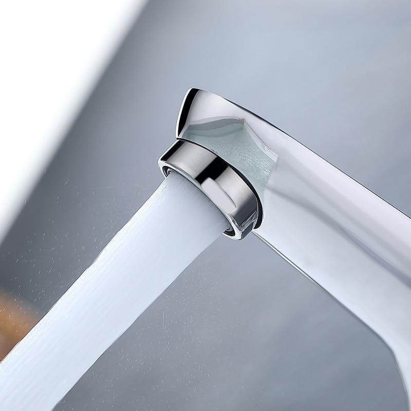 Smart Touch Switch Water Basin Faucet / New Design in Chrome, Brushed Nickel FLUXURIE.COM 