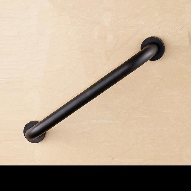 Wall Mounted Helping Handle Bars for Bathtub Safety FLUXURIE.COM Black Bronze 14.6" 